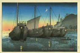 Jonques dans la baie d'Inatori