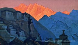 Tibet. Pic flamboyant.