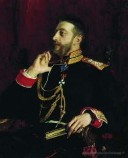 Portrait du poète Grand Prince Konstantin Konstantinovich Romano
