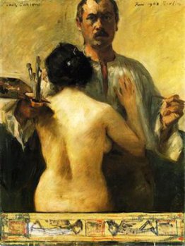 Autoportrait avec modèle