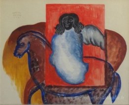 Ange à cheval