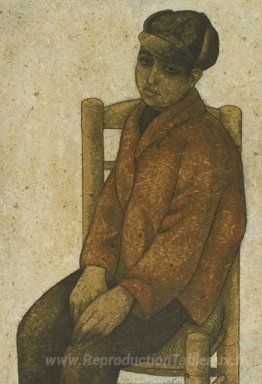Garçon en veste rouge