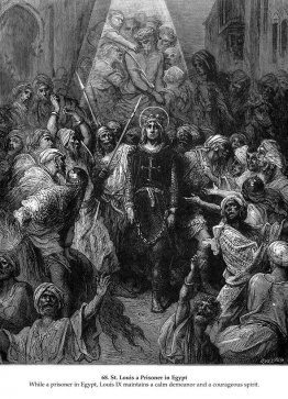 St. Louis prisonnier en Égypte