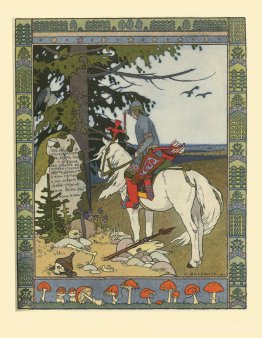 Illustration pour l'histoire du prince Ivan, du Firebird et du l