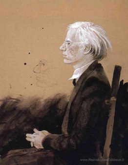 Andy Warhol - face à gauche