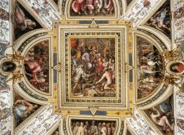 Décoration de plafond Palazzo Vecchio, Florence