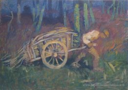 L'homme avec le chariot
