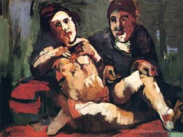 Autoportrait avec poupée