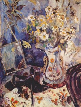 Nature morte avec chaussure et miroir
