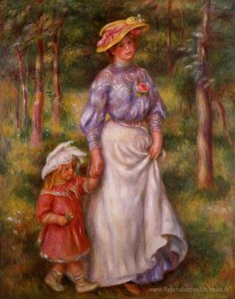 La promenade (Julienne Dubanc et Adrienne)