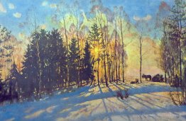 Le soleil d'hiver. Ligachevo