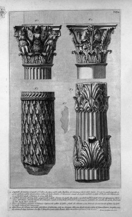 Pièces de colonnes et de capitales