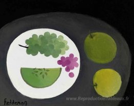 Melon et raisins