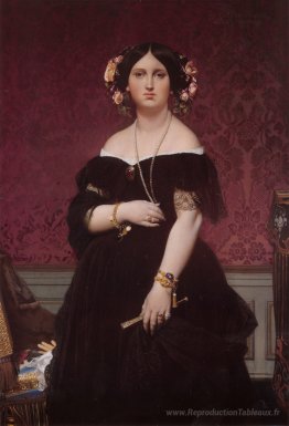 Portrait de Madame Moitessier debout
