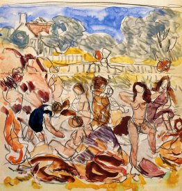 Chiffres sur la plage