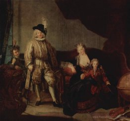 Portrait de famille du baron von Erlach