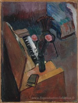 Intérieur avec harmonium
