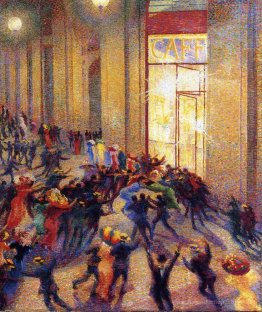 Émeute dans la galeria