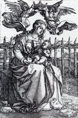 Madonna couronnée de deux anges