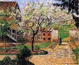 Plum à fleurs, Eragny