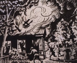 Feu à Kistenevka