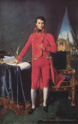 Portrait de Napoléon Bonaparte, le premier conseil