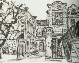 Kaunas, vieilles maisons