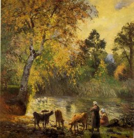 Automne, Montfoucault Pond