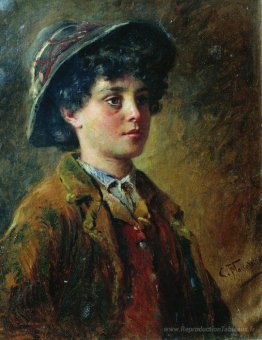 Portrait du garçon italien