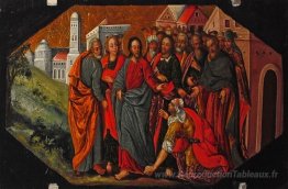 Christ guérit la femme hémorragie