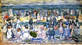 Marée basse, Revere Beach