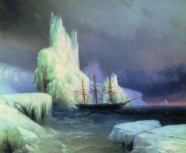 Icebergs dans l'Atlantique