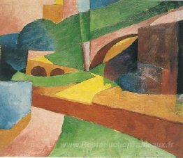 Sans titre (paysage avec pont)
