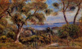 La mer à Cagnes