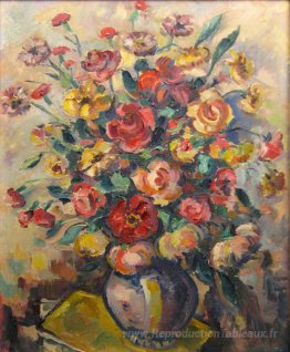 Vase avec des fleurs