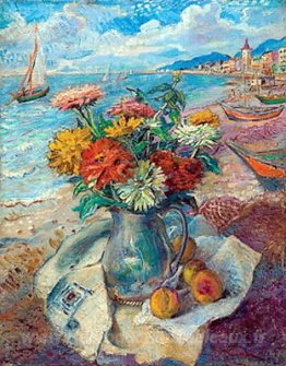 Nature morte américaine sur la plage