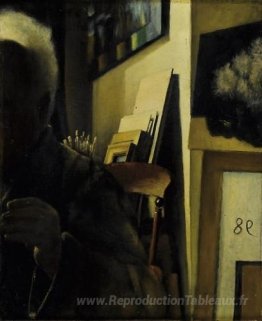 L'artiste en studio