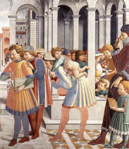 L'école de Tagaste (détail)