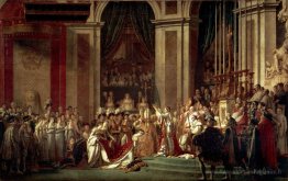 La consécration de l'empereur Napoléon et le couronnement de l'i