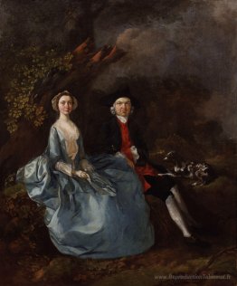 Portrait de Sarah Kirby (née Bull) et John Joshua Kirby