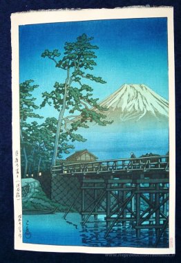 Mount Fuji par Moonlight, Kawai Bashi