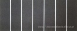 Peinture horizontale en 7 parties verticales