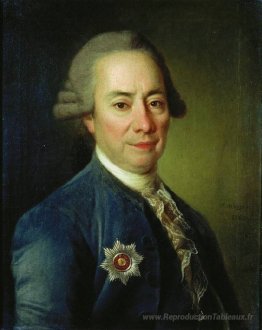 Portrait de P. V. Bakunin