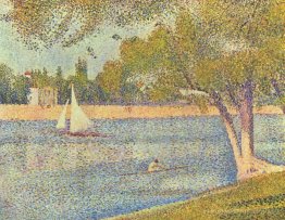 La rivière Seine à La Grande-Jatte