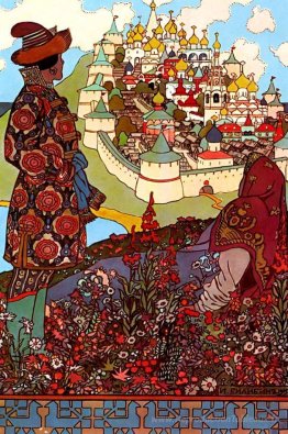 Illustration pour le «conte de fées du tsar du tsar» d'Alexander