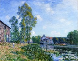 La loyage à Moret en été