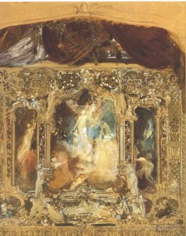 Design pour un rideau de théâtre