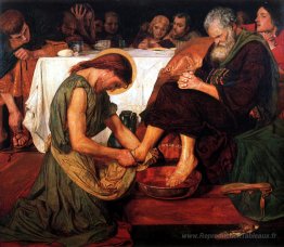 Jésus laver les pieds de Pierre