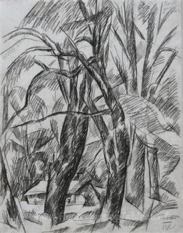 Abramtsevo. Les arbres.