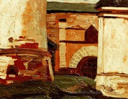 Rostov Veliky. Cour dans le Kremlin.